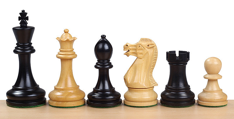Ebonizowane figury szachowe Executive – 3,75″ King