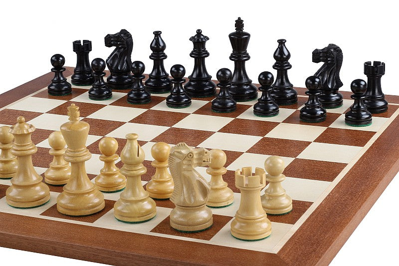 Zestaw szachów turniejowych nr 5 – Ebonised Stauton