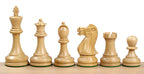 Figury szachowe z akacji i bukszpanu Executive – 3,5″ King