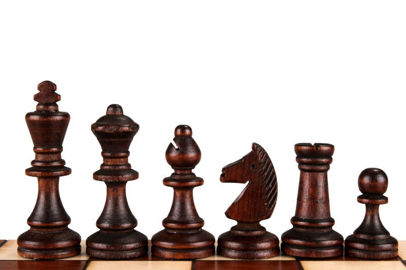 Magnetyczny zestaw szachowy z tacką (2,64" King)
