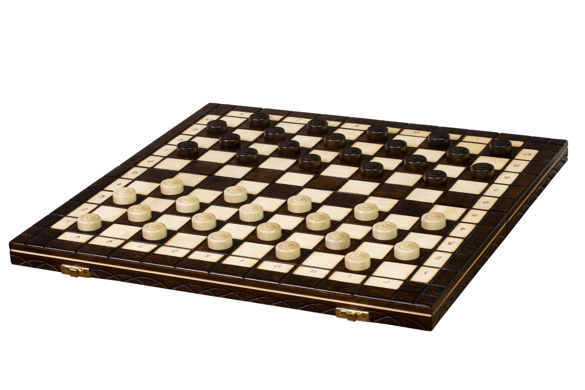 Zestaw szachowy Capablanca – plansza 10x10 z arcybiskupem i kanclerzem