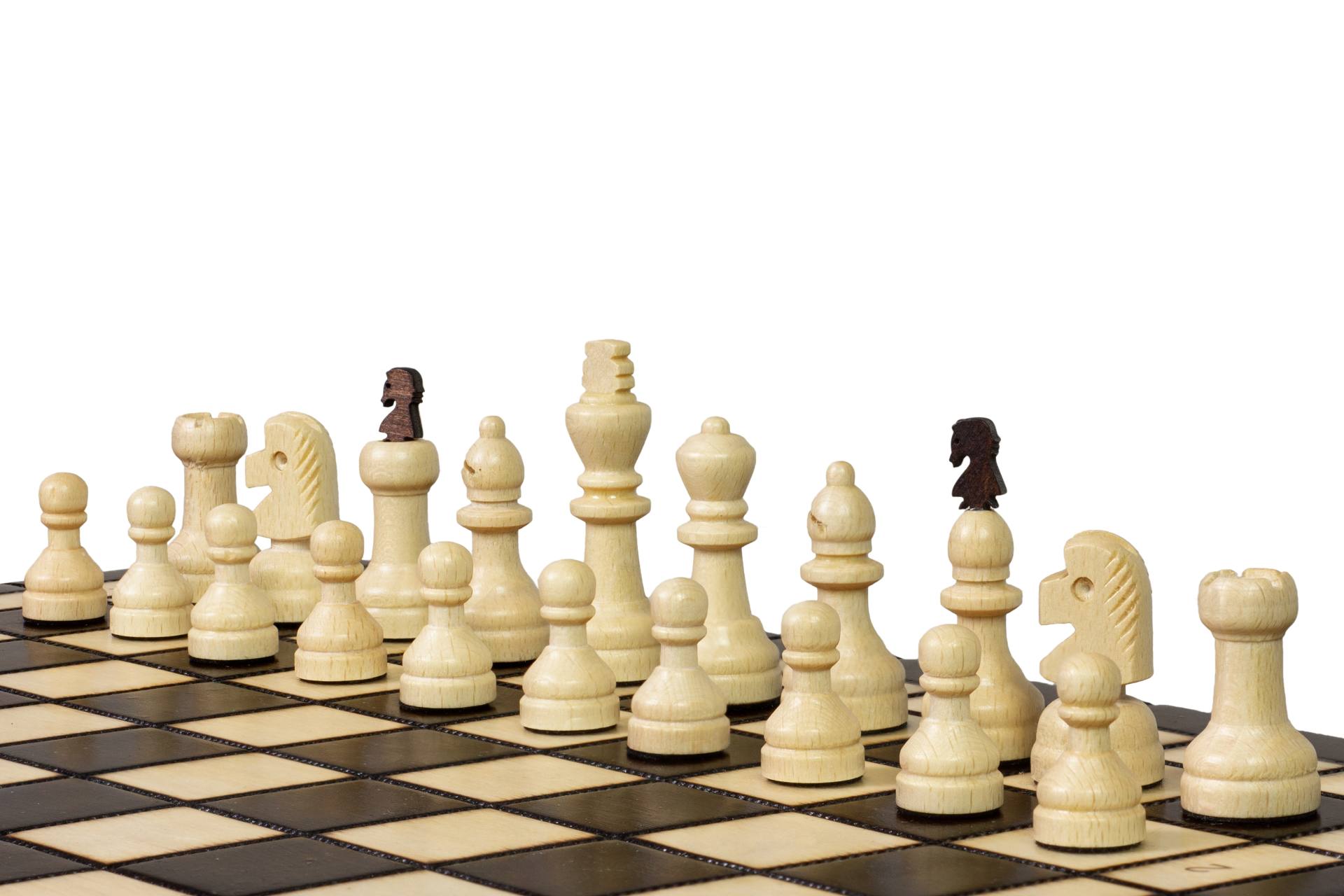 Zestaw szachowy Capablanca – plansza 10x10 z arcybiskupem i kanclerzem