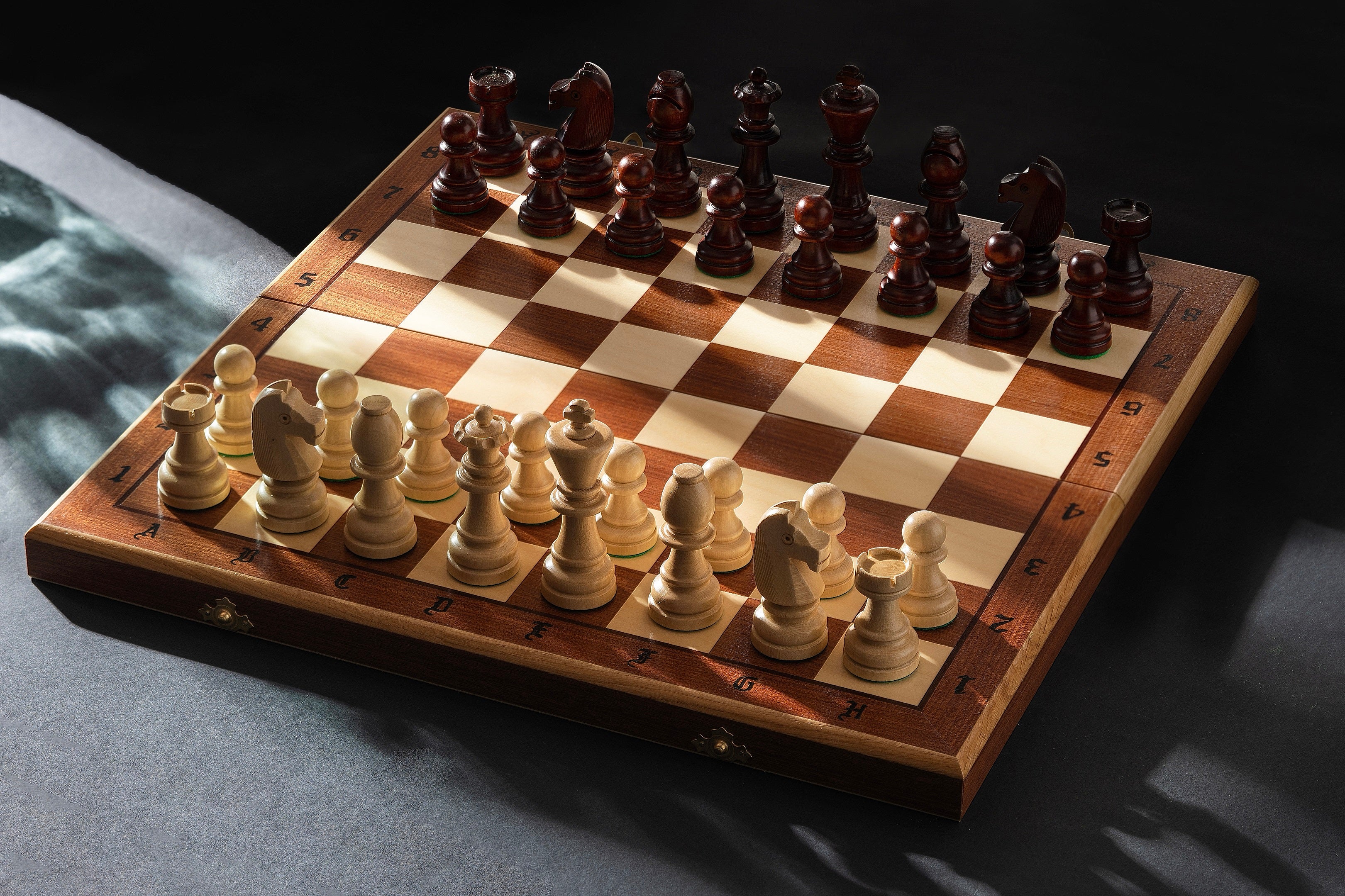 Tournament Chess Set No 7 Staunton Hornbeam