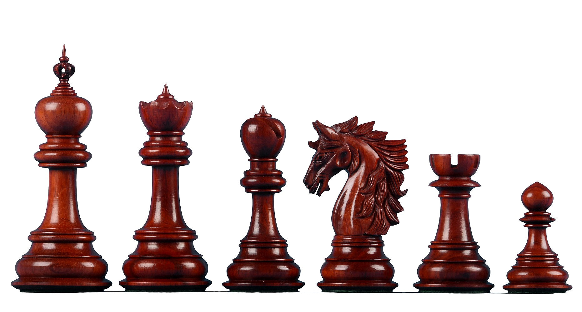 Figury szachowe Dubliner Montgoy Padauk – 5"