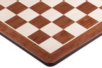 Szachownica Padauk i klon 21,6″ – bez notacji, zaokrąglone rogi