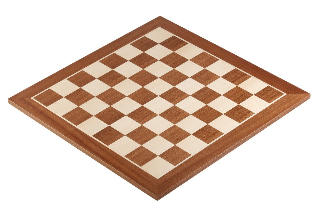 Szachownica z mahoniu i jaworu 17,3″ – bez notacji
