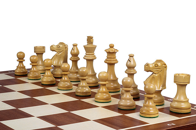 French Staunton Chess Set No 5 Ebonised