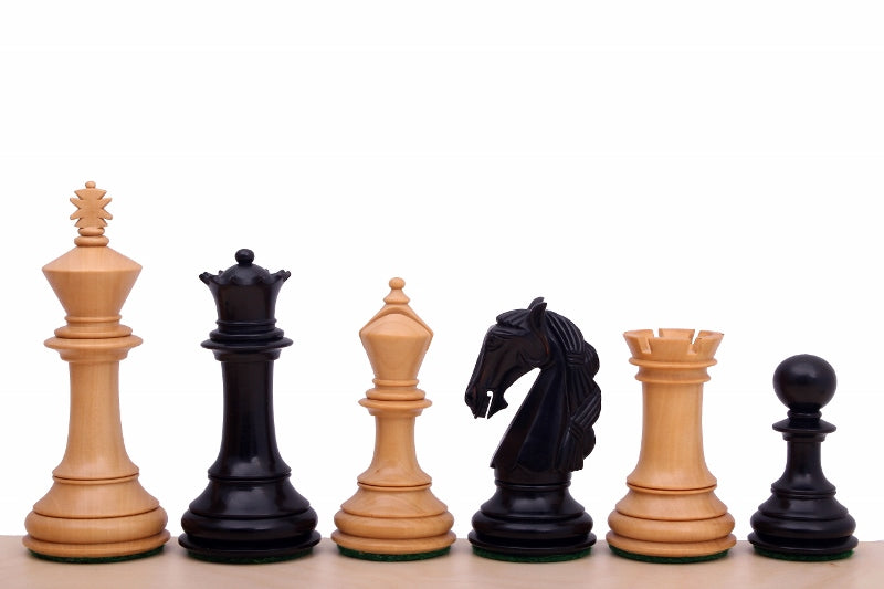Kolumbijskie szachy Staunton Ebonised – 4" King
