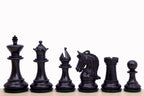 Korynckie hebanizowane figury szachowe – 4" król