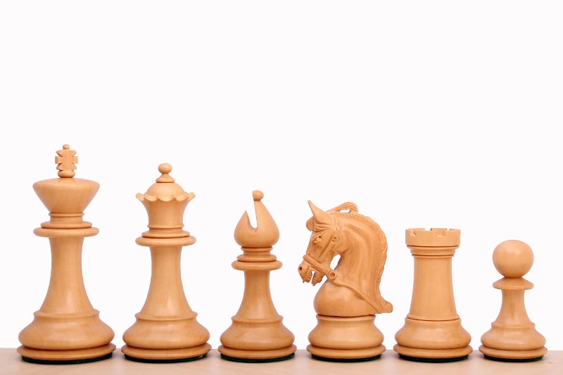 Korynckie hebanizowane figury szachowe – 4" król