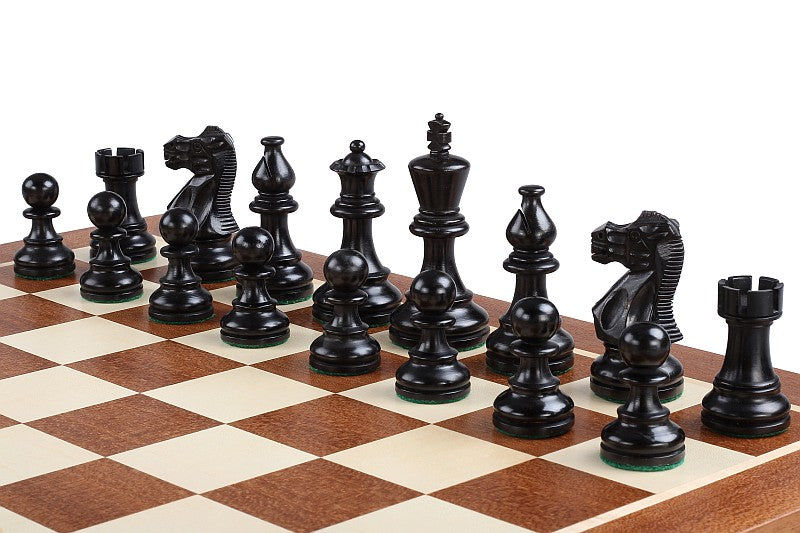Zestaw szachów turniejowych nr 5 – Ebonised Stauton