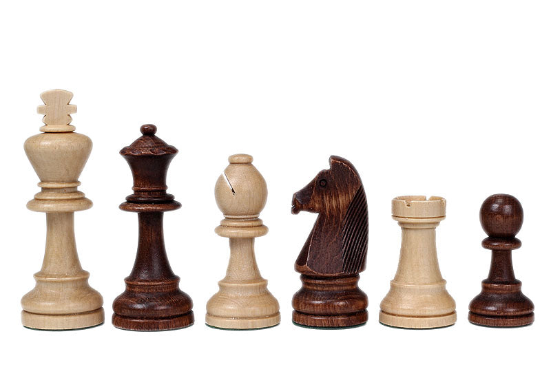 Figury szachowe Staunton nr 7 – drewno grabowe (król 3,94 cala)